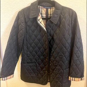 Burberry Diamond Quilted Black Coat NC.226